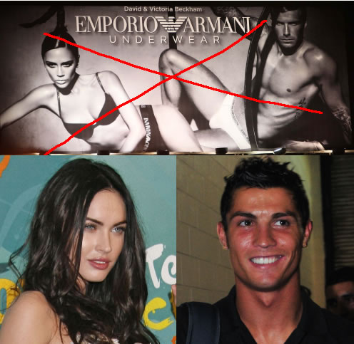 Megan Fox joins Cristiano Ronaldo as 